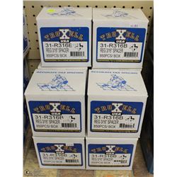 8 BOXES OF 3/16" TILE SPACERS