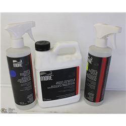 1 QT AND 2- 16 OZ BOTTLES OF MORE GROUT, CERAMIC