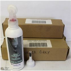 LOT OF 4 FLEXTILE 6OZ BOTTLES OF GROUT REFINISHER