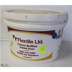4KG OF FLEXTILE POLYMER MODIFIED UNSANDED GROUT