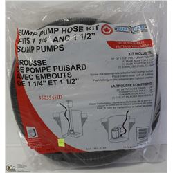SUMP PUMP HOSE KIT - FITS 1.25" AND 1.5"
