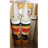 Image 1 : 5 TUBES BLACK QUIKRETE FIREPLACE MORTAR