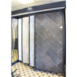 LARGE CEMAR SLIDING TILE SAMPLE DISPLAY RACK