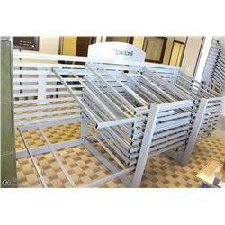 PASTORELLI 20 TIER SLIDING TILE DISPLAY RACK