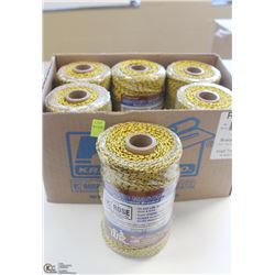 CASE OF W. ROSE MASON'S LINE 6 X 685' ROLL