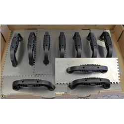 LOT OF 10 NU-PRIDE 11" X 4.5" NOTCHED TROWELS