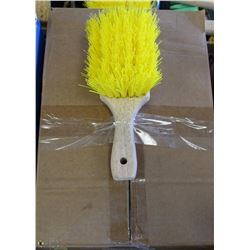 CASE OF 12 KRAFT PLASTIC ACID BRUSHES