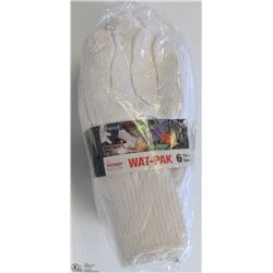 7 DOZ WATSON COTTON GLOVES SIZE L