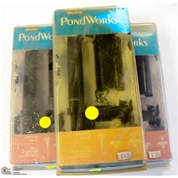 LOT OF 3 LITTLE GIANT FOUNTAIN NOZZLES