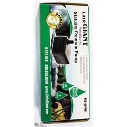 LITTLE GIANT 47 GAL/HR FOUNTAIN PUMP