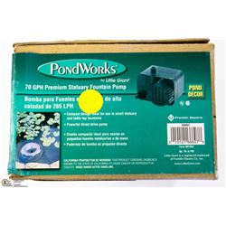 LITTLE GIANT 70 GAL/HR FOUNTAIN PUMP