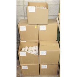 8 CASES OF WS212-904 2" PLASTIC PLATES WITH