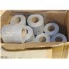 Image 1 : 34 ROLLS OF FIBREGLASS MESH 4" X 180'