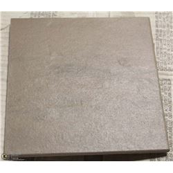 4 BOXES OF 6 X 6 MOKA RIVERSTONE PORCELAIN TILE