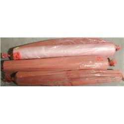 3 ROLLS OF 120IN X 100FT PLASTIC MEDIUM WEATHER
