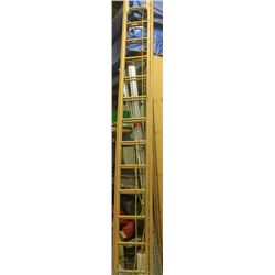 20 FOOT WOOD EXTENSION LADDER