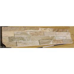 DESERT SAND 6 X 24 SLATE LEDGE STONE FLAT & CORNER
