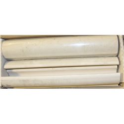 7 BOXES OF TORELLO VILLA BIANCA HALF ROUND TILE