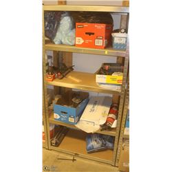 CONTENTS OF 4 SHELVES INCL POWER TOOL  ACCESSORIES