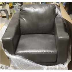 LOT OF 2 NEW LEATHER OFFICE CHAIRS