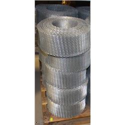 10 ROLLS OF 6 INCH STUCCO MESH, UNKNOWN LENGTH