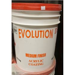 EVOLUTION MEDIUM FINISH ACRYLIC COATING 30KG PAIL