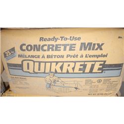 QUIKRETE CONCRETE MIX 55LB BAG
