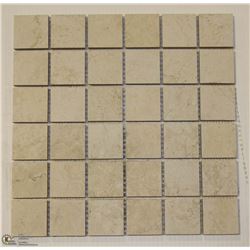 VILLA BIANCA MOSAIC PORCELAIN TILE X25