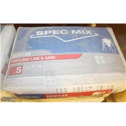 SPECMIX MORTOR TYPE S 80LB PER BAG X34