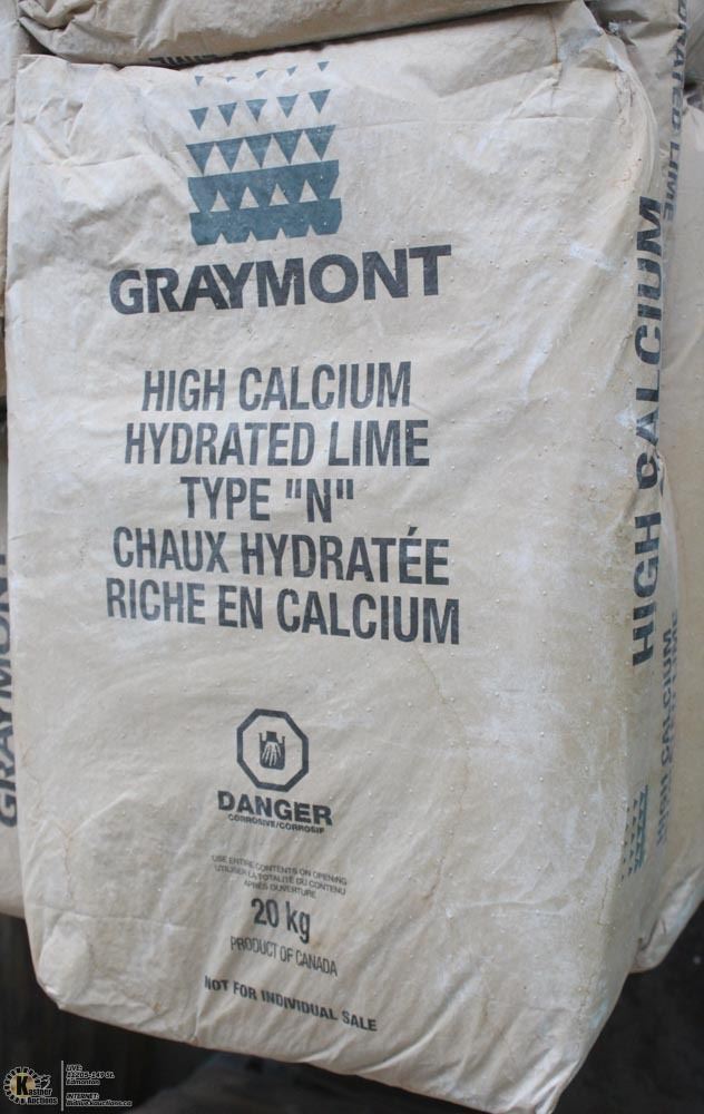 GRAYMONT HIGH CALCIUM HYDRATED LIME TYPE N 20KG