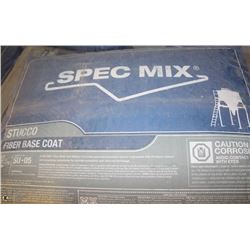 80LB BAG OF SPECMIX FIBRE BASE COAT X48