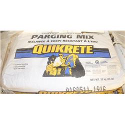 QUIKRETE WATER RESISTANT PARGING MIX 55LB PER BAG