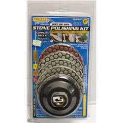 TROXELL 4" WET/DRY STONE POLISHING KIT