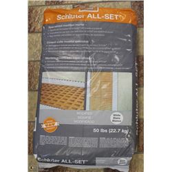 50LB BAG OF SCHLUTER ALL-SET MODIFIED MORTAR