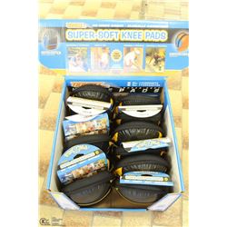 CASE OF 6 PAIRS OF TROXELL SUPER SOFT KNEE PADS