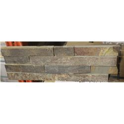 6X24 SLATE LEDGESTONE FLATS X64