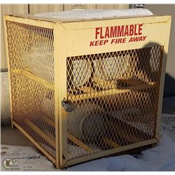 METAL PROPANE CAGE