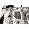 Image 5 : MCM Silver Gray Metallic Visetos Coated Canvas Project Tote Handbag