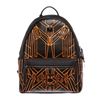 Image 1 : MCM Black Orange Visetos Bionic Backpack