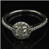 Image 6 : 0.61 ctw Diamond Ring - 14KT White Gold