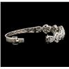 Image 3 : 6.53 ctw Diamond Bracelet - 18KT White Gold