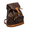 Image 2 : Louis Vuitton Monogram Canvas Leather Montsouris MM Backpack Bag