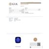 Image 4 : GIA Cert 40.78 ctw Tanzanite and Diamond Pendant With Chain - 14KT White Gold