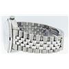 Image 8 : Rolex Mens Stainless Steel White Diamond And Sapphire Datejust Wristwatch