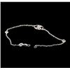 Image 4 : 0.30 ctw Diamond Bracelet - 14KT White Gold