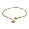Image 1 : Chanel Gold Chain Link and White Leather 31 Rue Cambon Medallion Belt