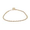 Image 4 : Chanel Gold Chain Link and White Leather 31 Rue Cambon Medallion Belt