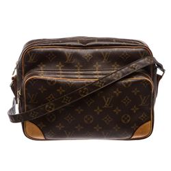 Louis Vuitton Monogram Canvas Leather Nile GM Shoulder Bag