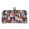 Multi Colored Greta Fashionista Patent Small Clutch