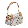 Image 3 : Louis Vuitton White Multicolor Monogram Marilyn Handbag